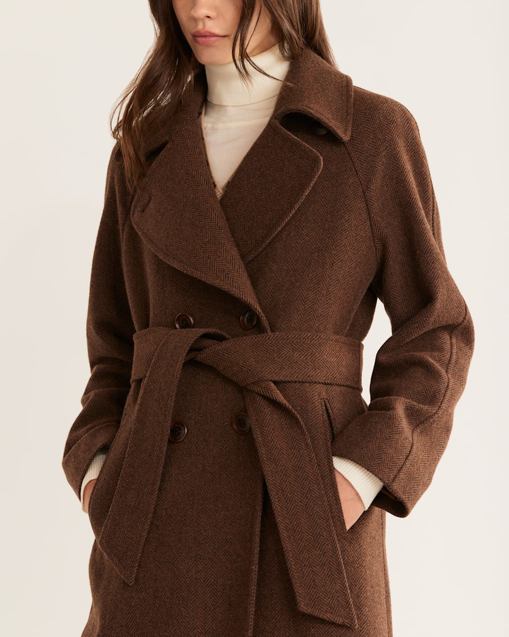 Look Stylish & Feel Cozy in Women's Uptown Long Wool Coat | Pendleton