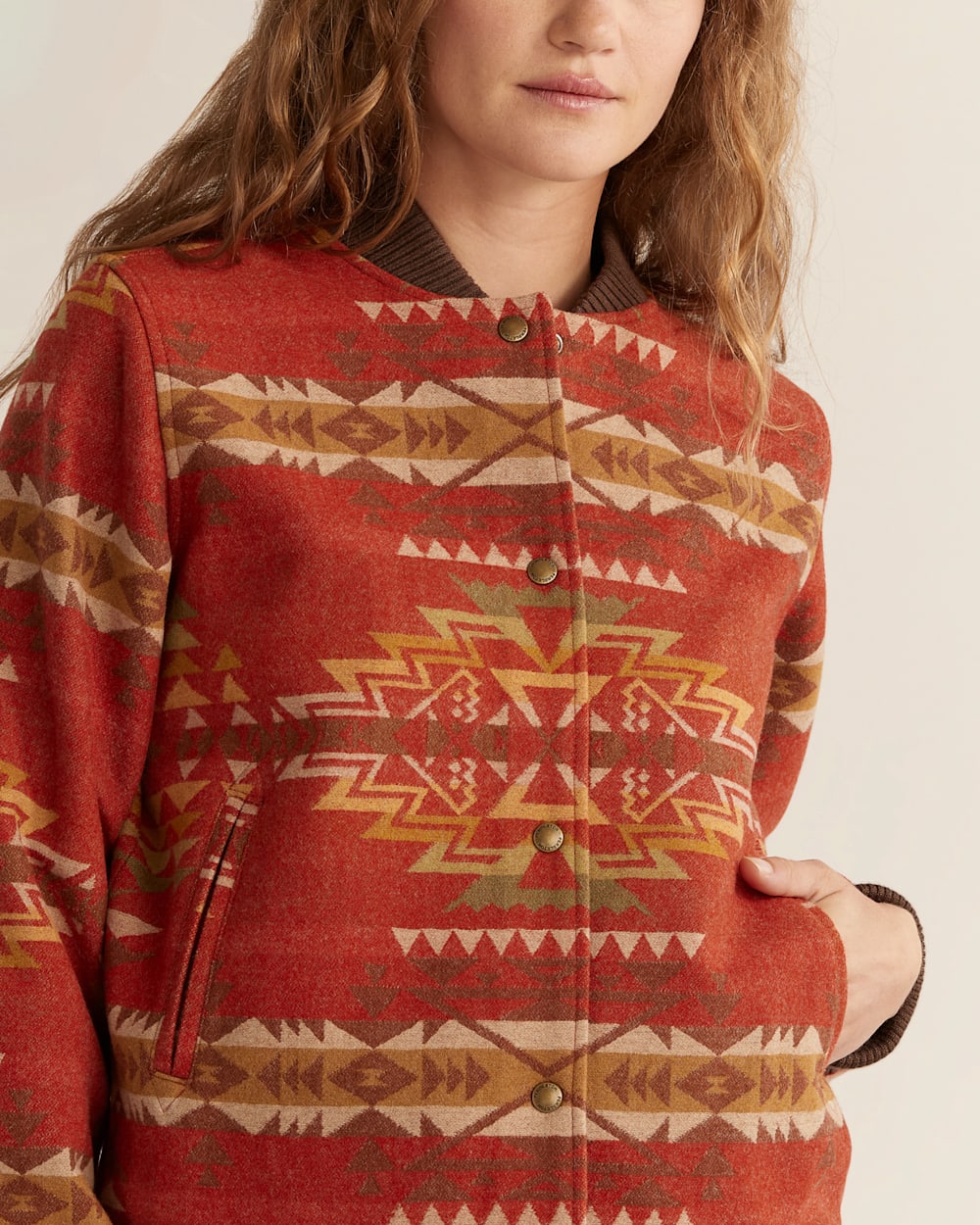 Pendleton wool bomber cheap