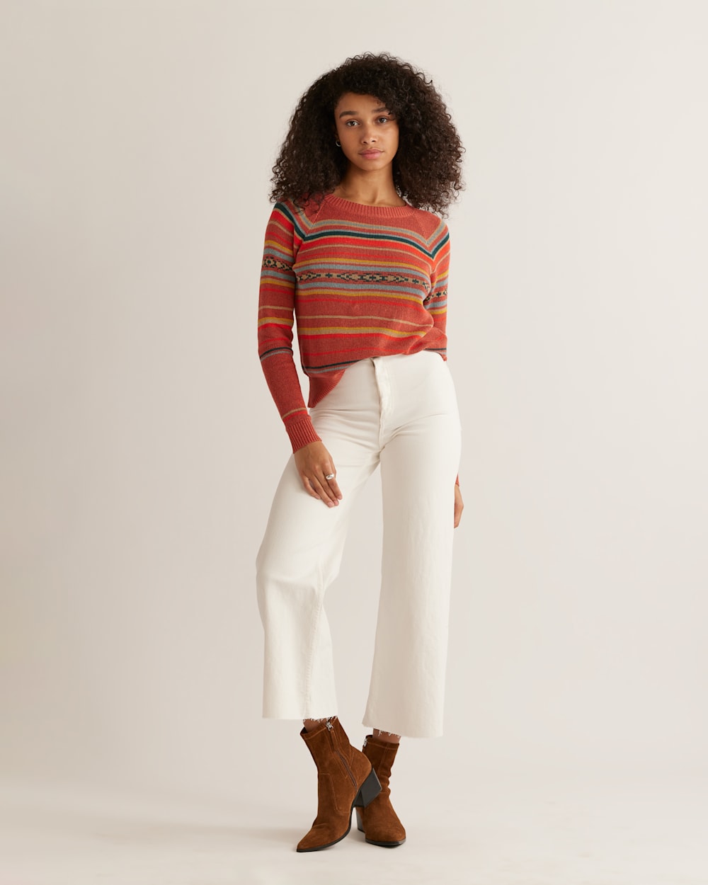 Shop Women's Raglan Cotton Graphic Sweater | Pendleton