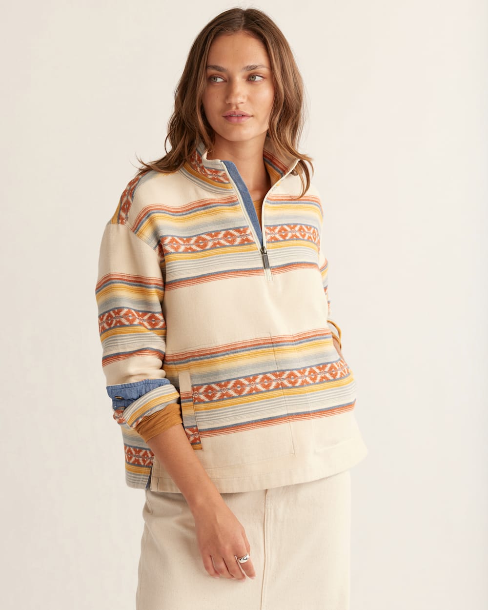 Women's half zip pullover sweater online