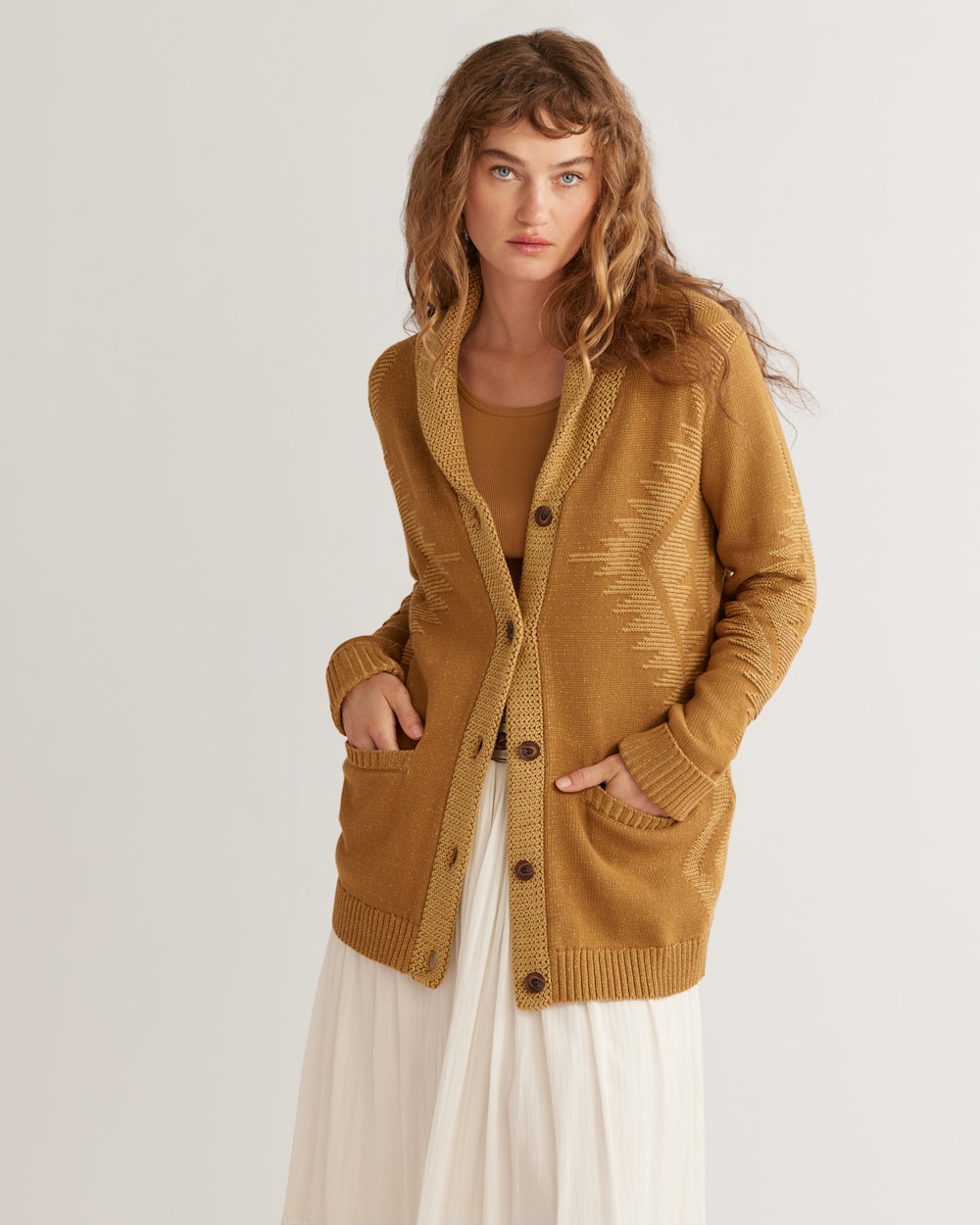 Ladies cotton cardigans outlet