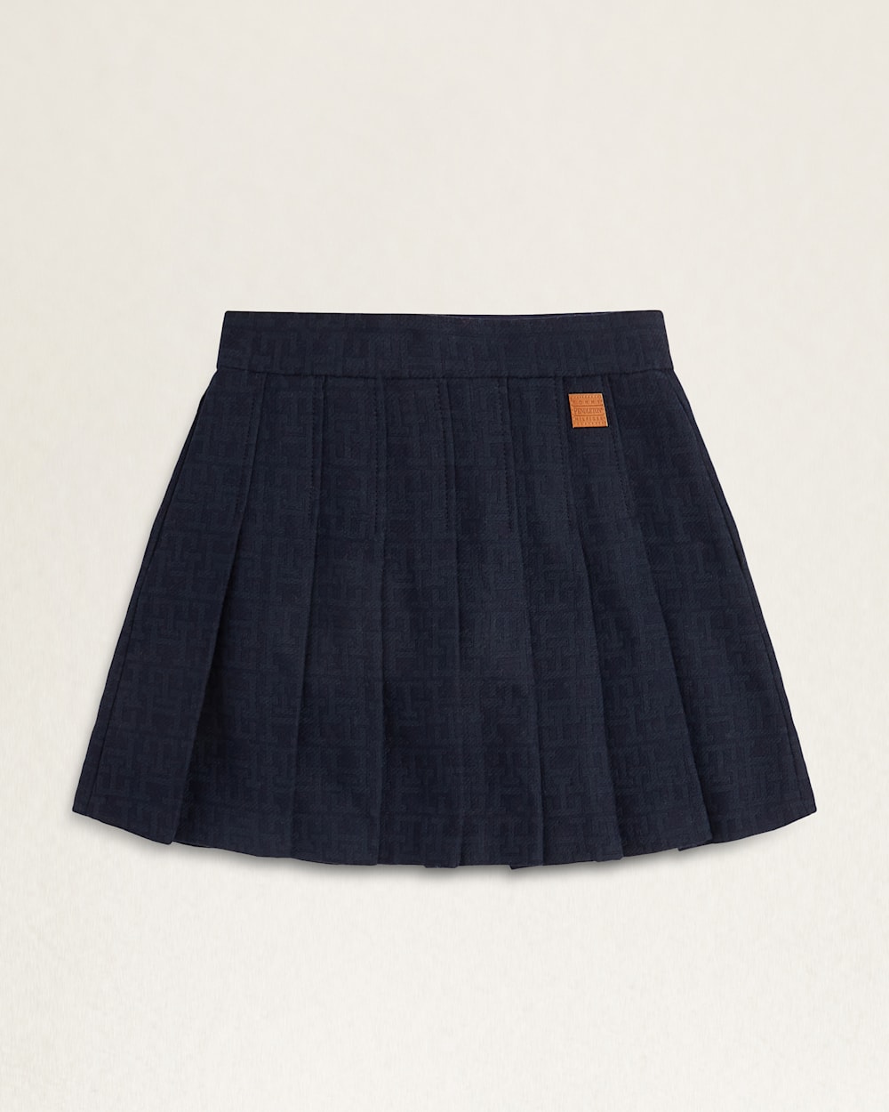 ALTERNATE VIEW OF TOMMY X PENDLETON PLEATED WRAP SKIRT IN NEW YORK STRIPE image number 2