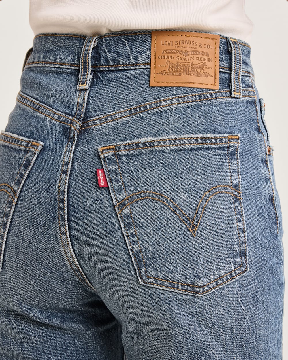 Levi ribcage skinny jeans on sale