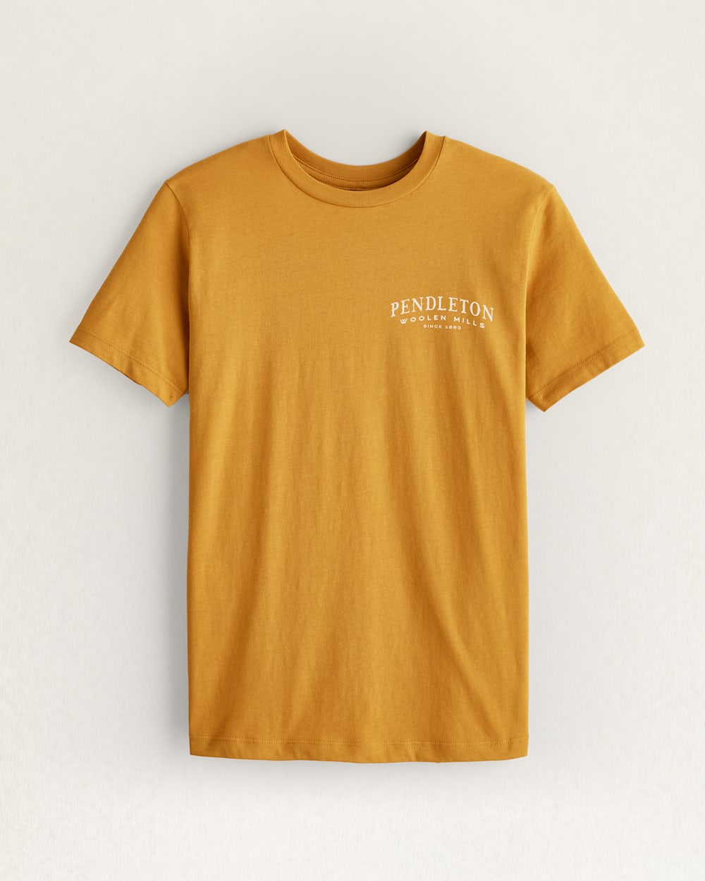 WOMEN'S LONGHORN GRAPHIC TEE IN OLD GOLD image number 1