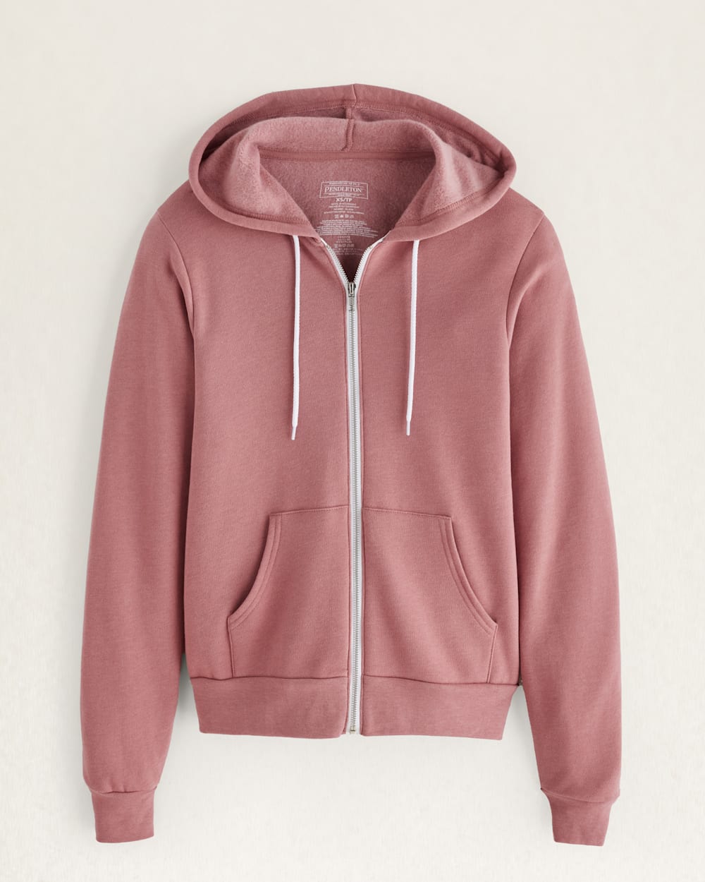 WOMEN'S WESTERN GRAPHIC ZIP HOODIE IN MAUVE HEATHER image number 1