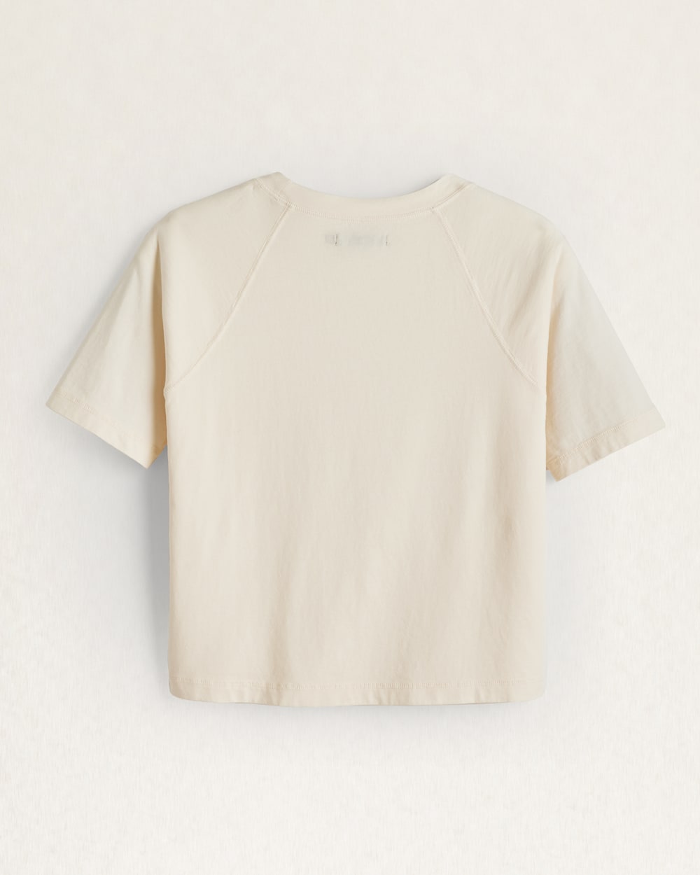 ALTERNATE VIEW OF WOMEN'S DESCHUTES HARDING EMBROIDERED TEE IN IVORY image number 3