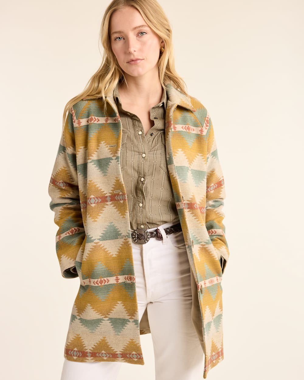 Pendleton long coat outlet