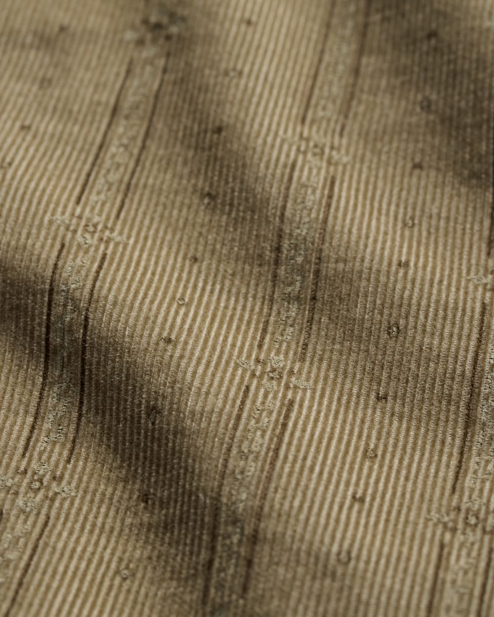 ALTERNATE VIEW OF WOMEN'S PRINTED CORDUROY GAMBLER SHIRT IN SAGE GREEN image number 7