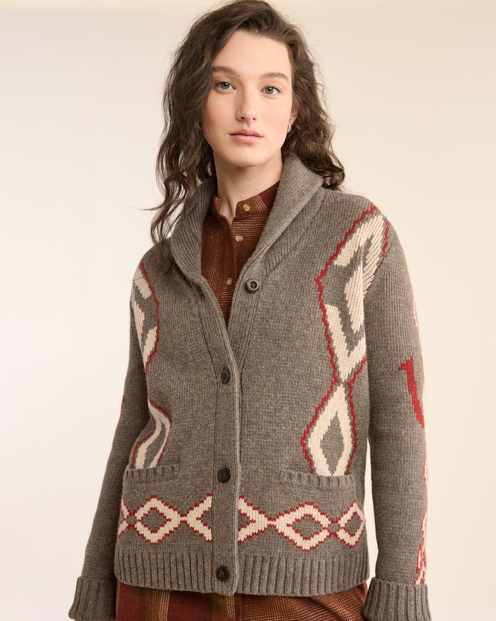 Lambswool cardigan womens outlet