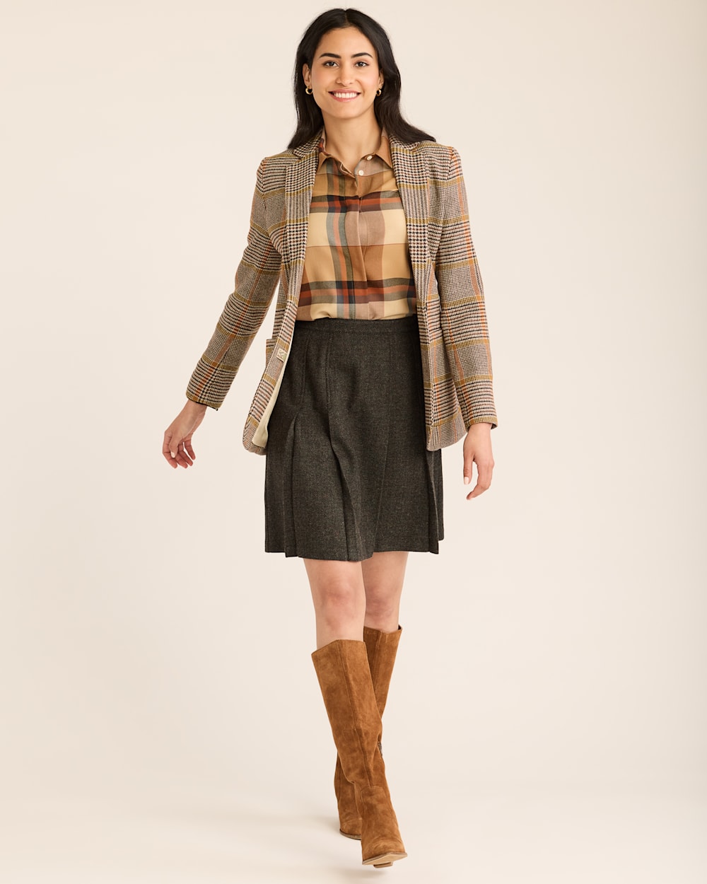 Shop Women's Box Pleat Wool Skirt | Pendleton