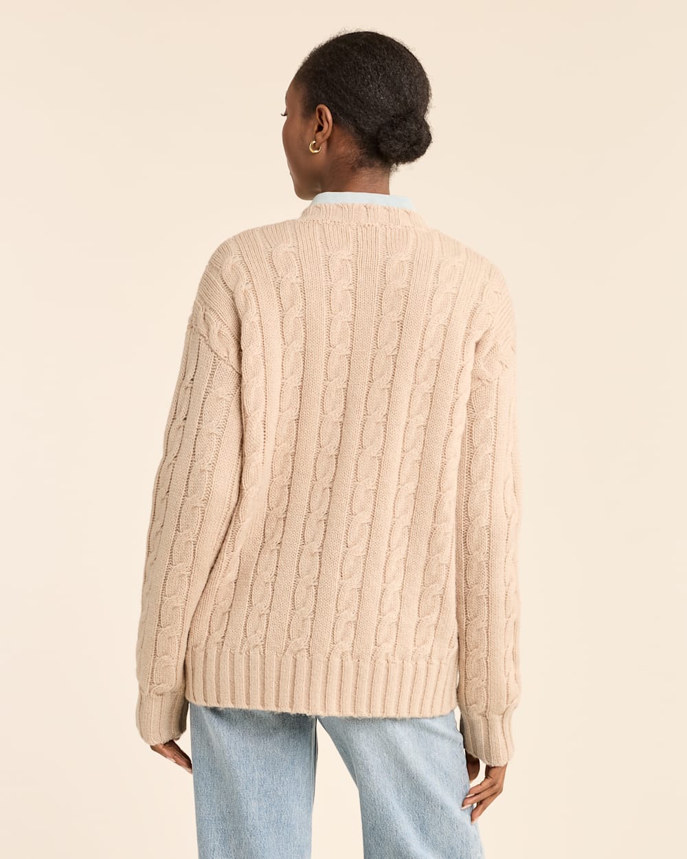 Shop Women s Shetland Collection Fisherman Cardigan Pendleton