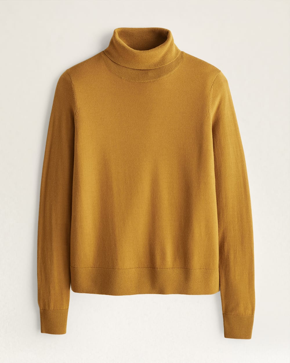 ALTERNATE VIEW OF WOMEN'S MERINO TURTLENECK IN TAPENADE image number 2