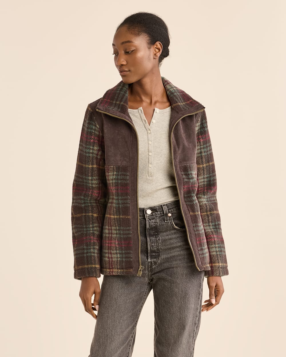 Pendleton nany plaid coat