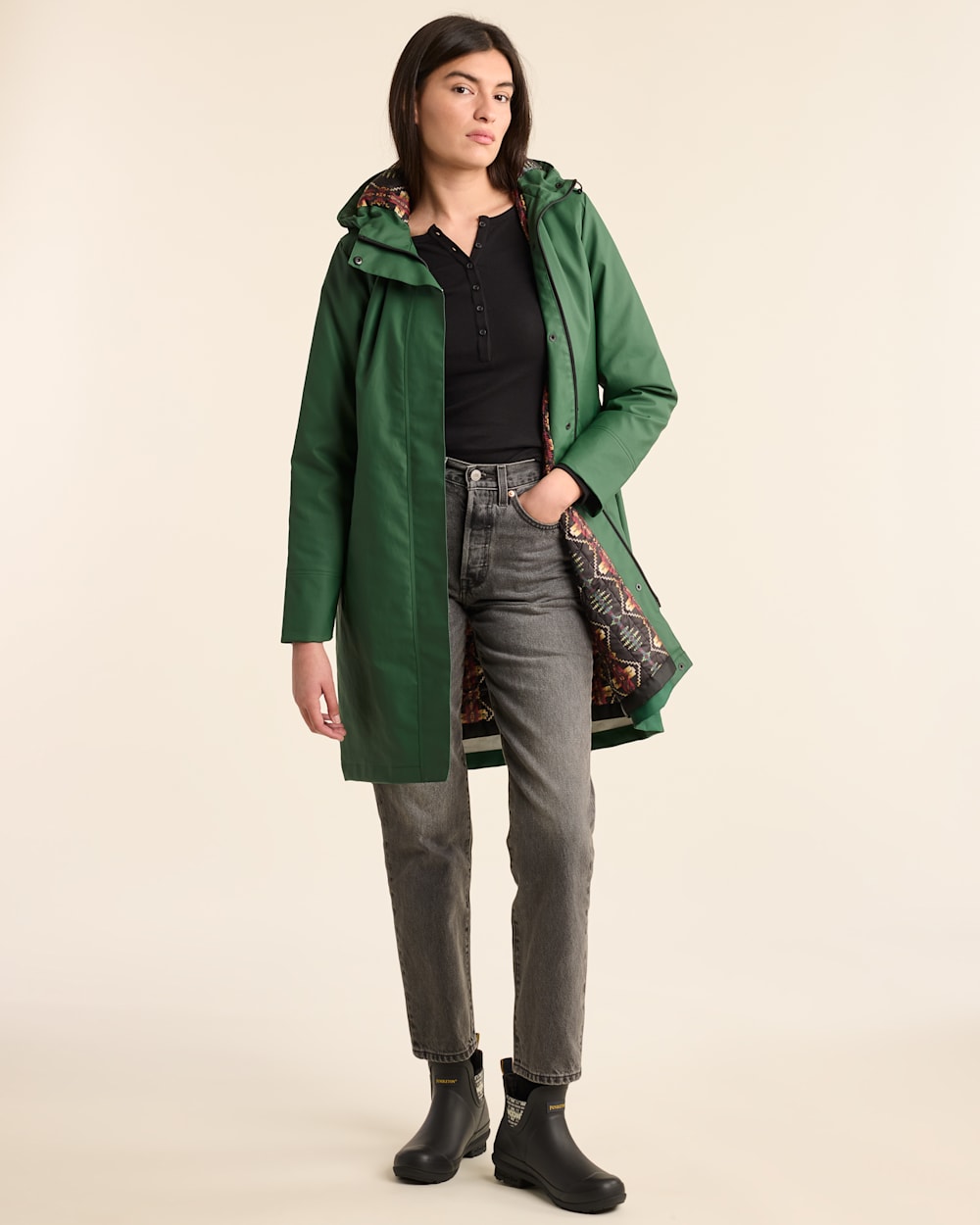 Pendleton women's raincoat outlet