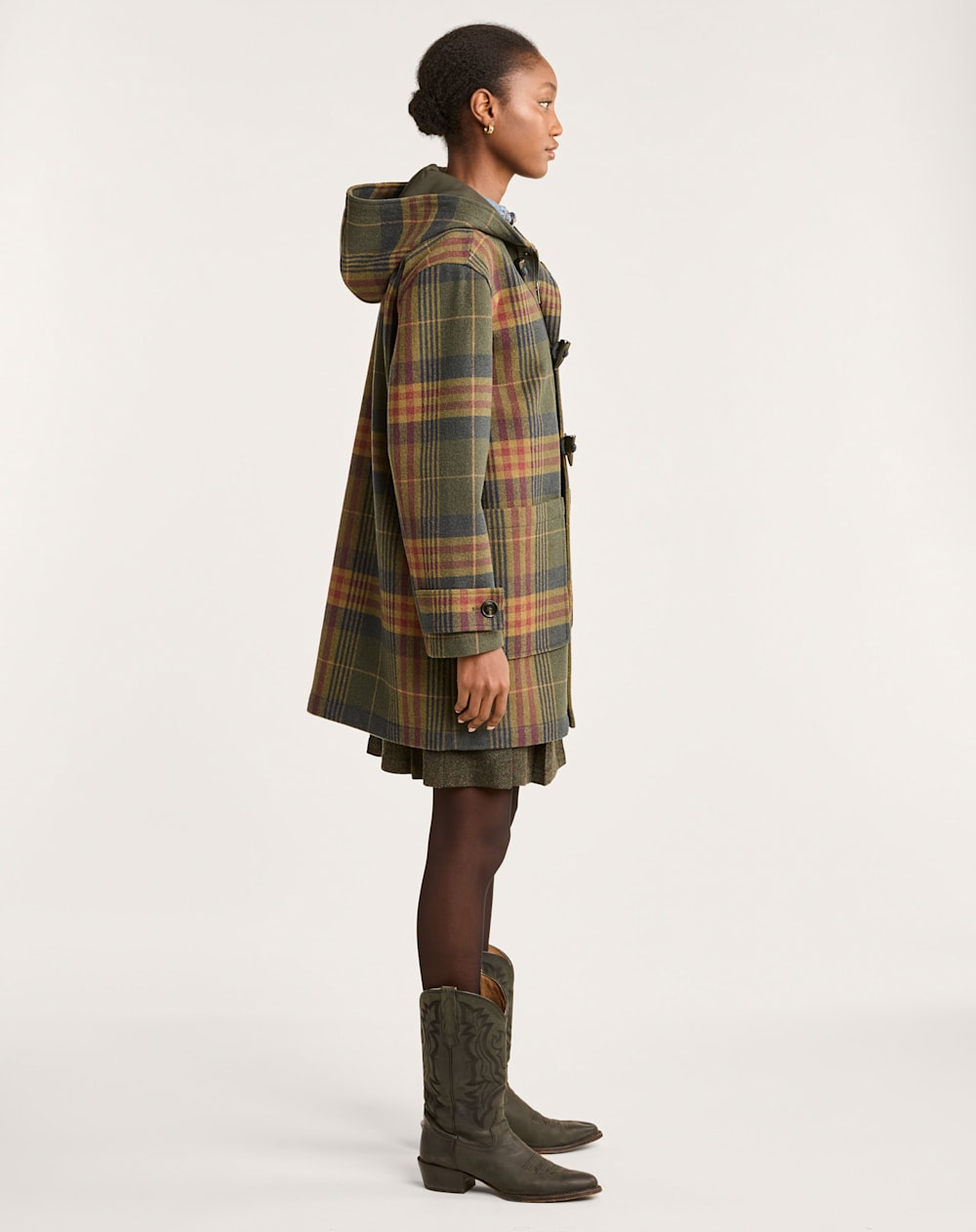 Women s Camp Duffel Coat 2XL Green by Pendleton