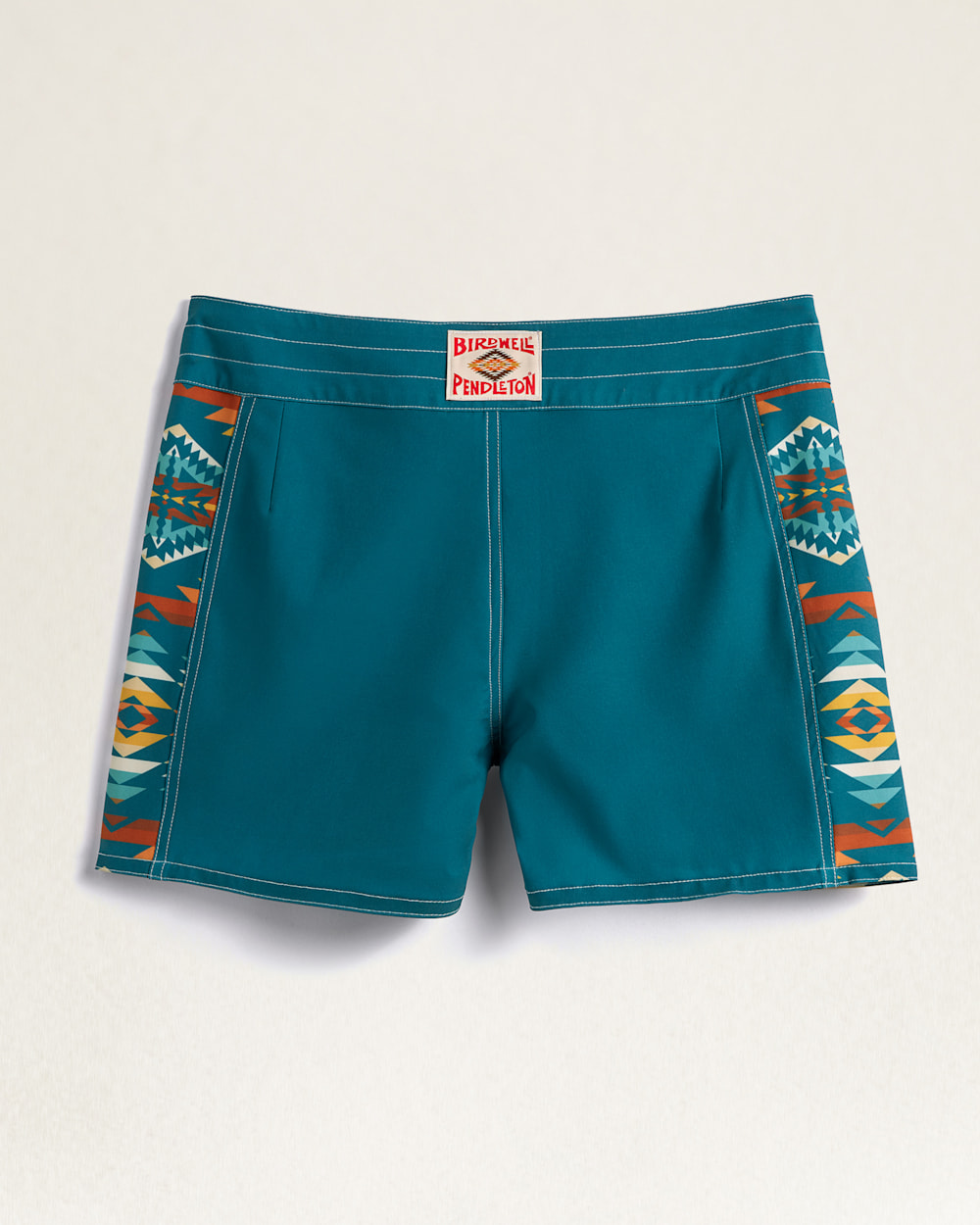 ALTERNATE VIEW OF BIRDWELL X PENDLETON WOMEN'S BIRDIE BOARDSHORTS IN TURQUOISE SUMMERLAND image number 2