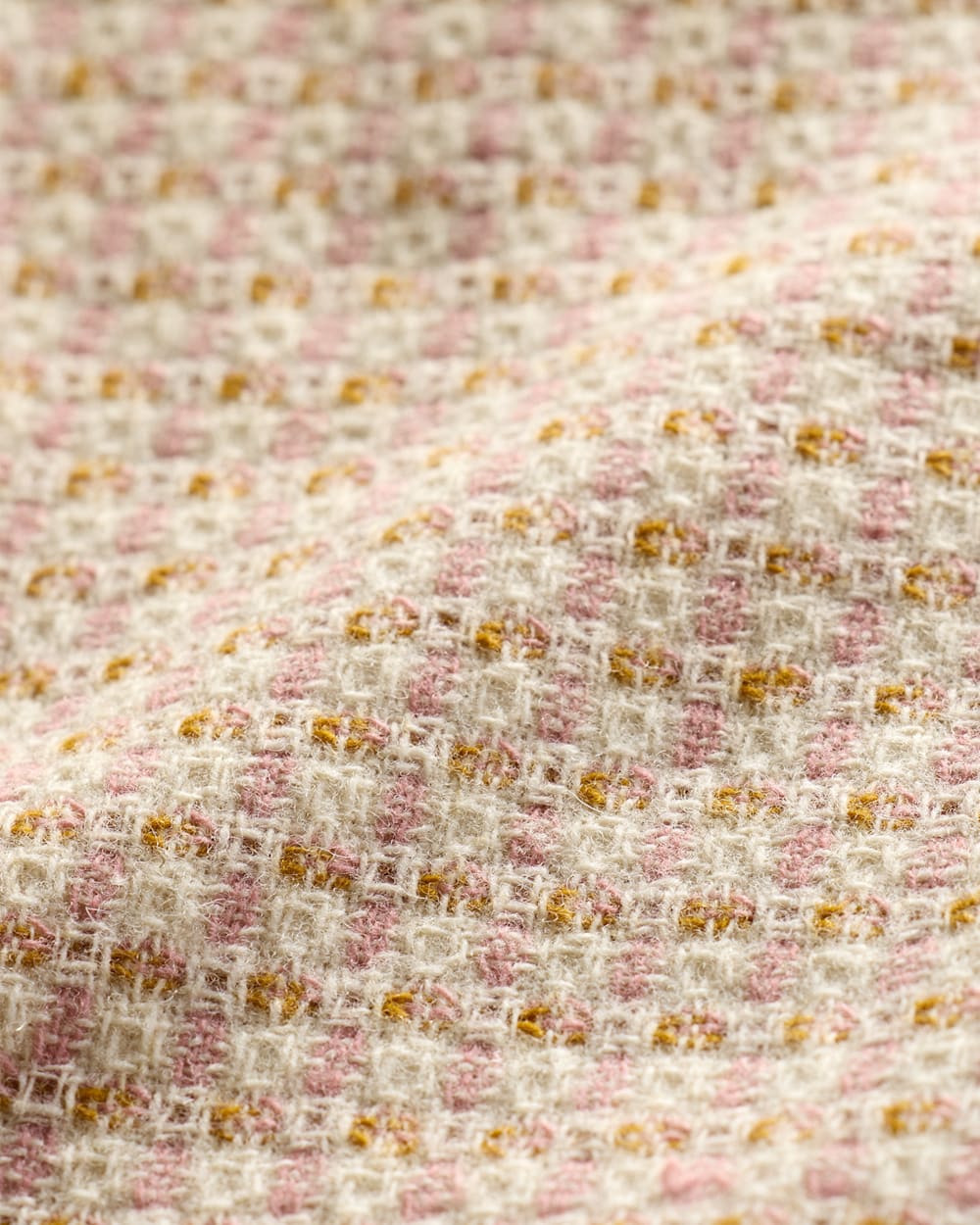ALTERNATE VIEW OF WOMEN'S PLAID GAMBLER SHIRT IN ROSE TEXTURED CHECK image number 6