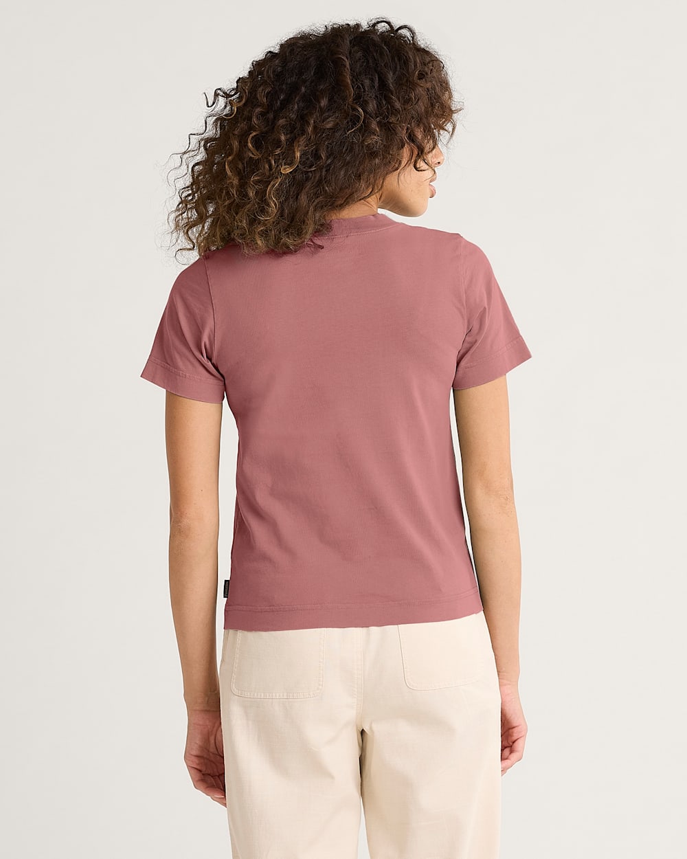 ALTERNATE VIEW OF WOMEN'S DESCHUTES TEE IN ROSE image number 2