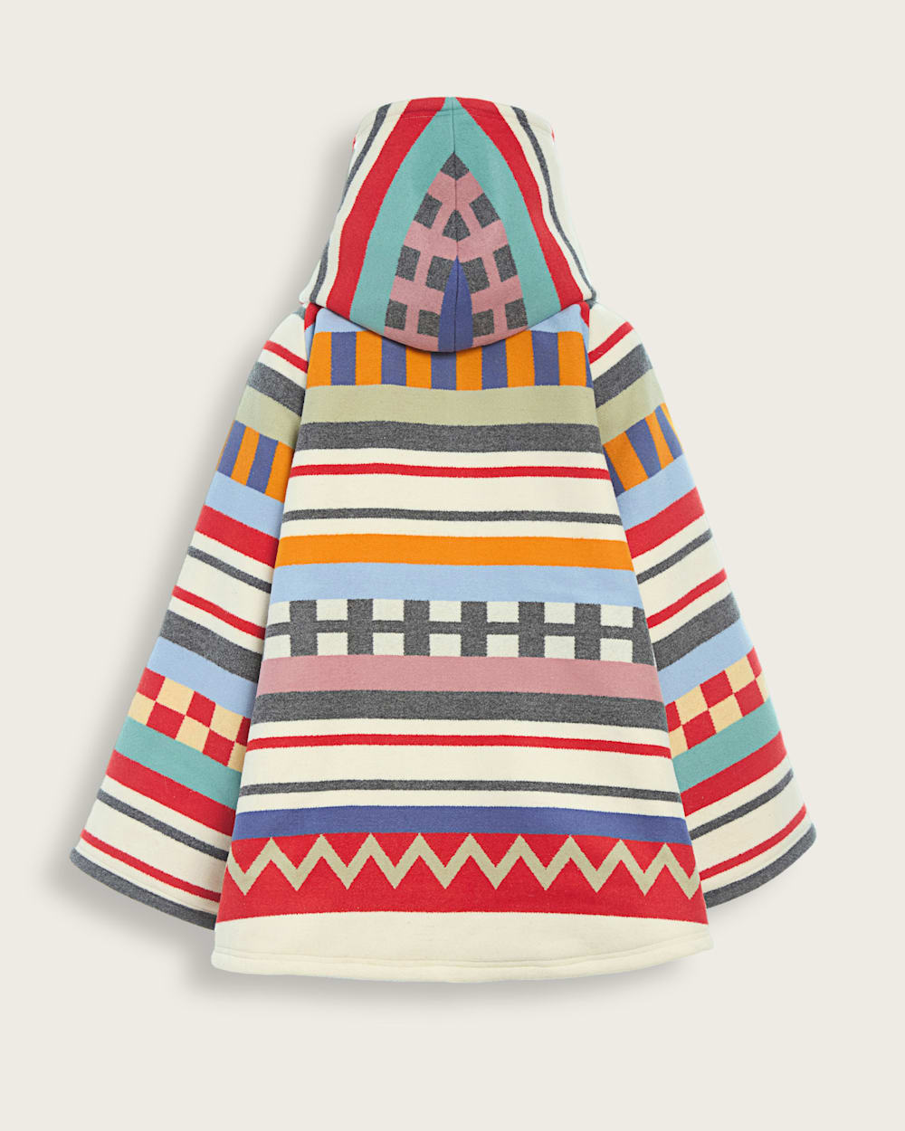 ALTERNATE VIEW OF LINDSEY THORNBURG X PENDLETON BLANKET CLOAK IN TAMIAMI TRAIL image number 2