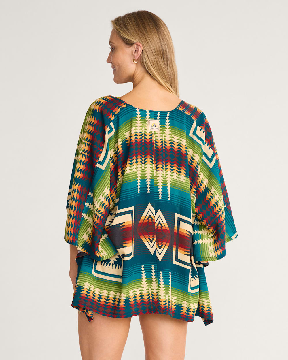 ALTERNATE VIEW OF HARDING WOMEN'S OPEN-FRONT COVERUP IN CENTURY HARDING image number 2