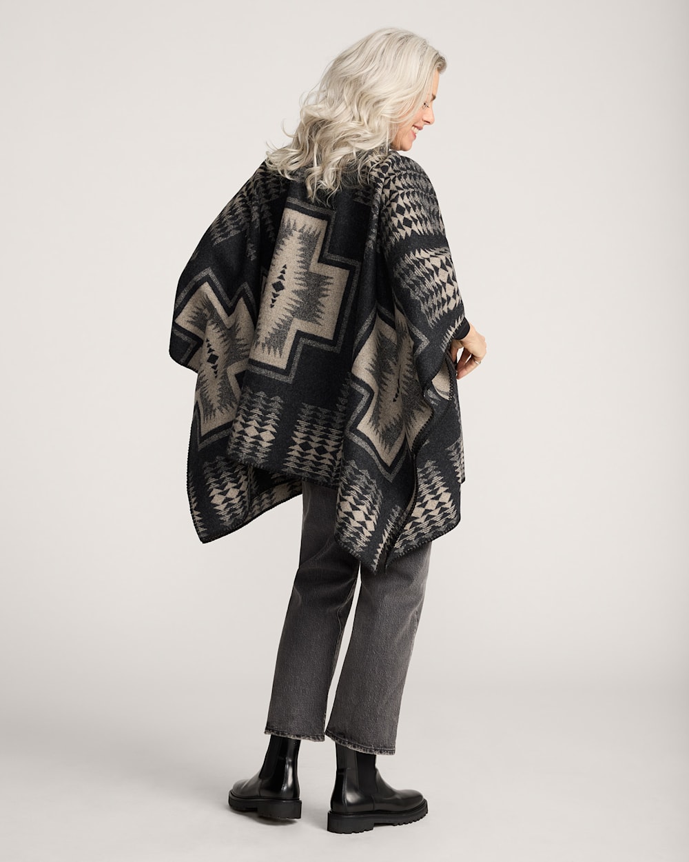 JOURNAL STANDARD WOOL KNIT PONCHO ワンピース Shop Women's Harding Wool Poncho Outerwear | Pendleton