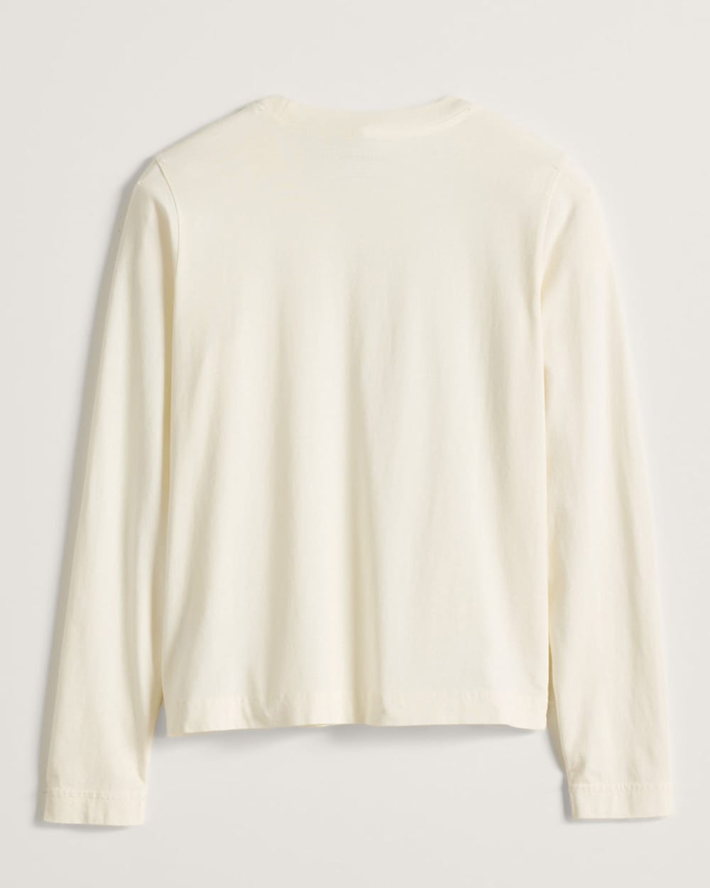 ALTERNATE VIEW OF WOMEN'S LONG-SLEEVE DESCHUTES TEE IN WHITE image number 2