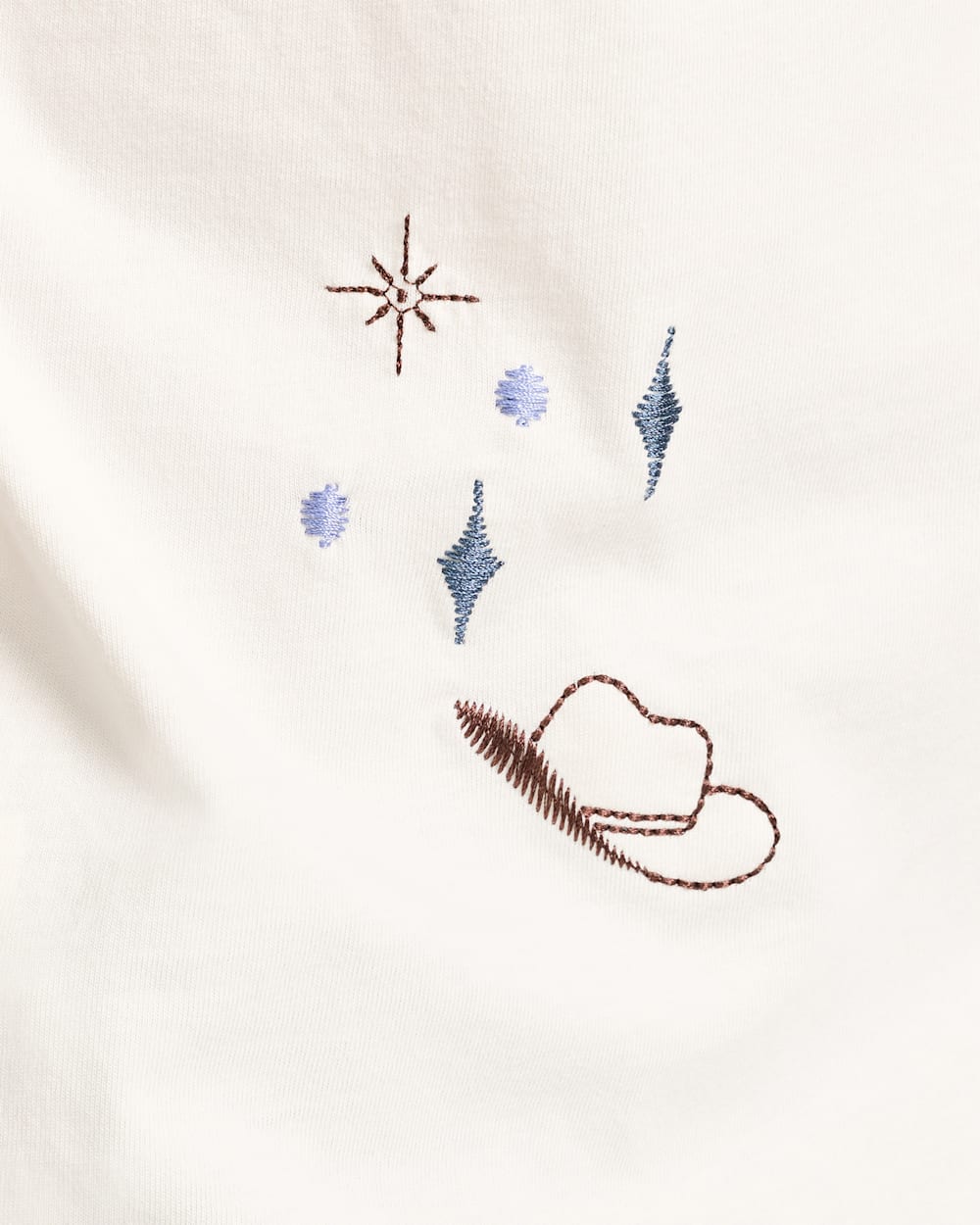 ALTERNATE VIEW OF WOMEN'S SHORT-SLEEVE DESCHUTES CHARM TEE IN IVORY image number 5