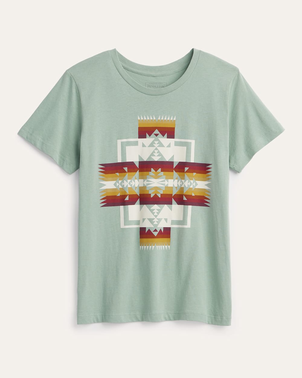 WOMEN'S GRAPHIC TEE IN SEAFOAM image number 1