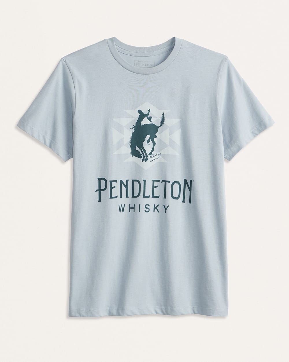 WOMEN'S PENDLETON WHISKY GRAPHIC TEE IN BLUE FOG image number 1