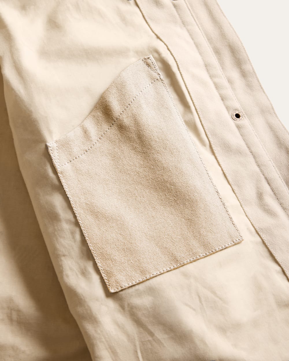 ALTERNATE VIEW OF WOMEN'S HAZEL CANVAS JACKET IN ALMOND image number 5