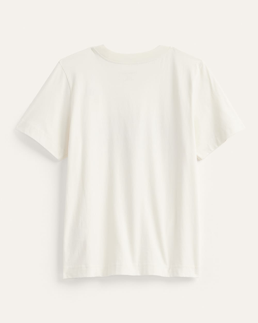 ALTERNATE VIEW OF WOMEN'S SHORT-SLEEVE DESCHUTES LOGO GRAPHIC TEE IN WHITE/NAVY image number 2