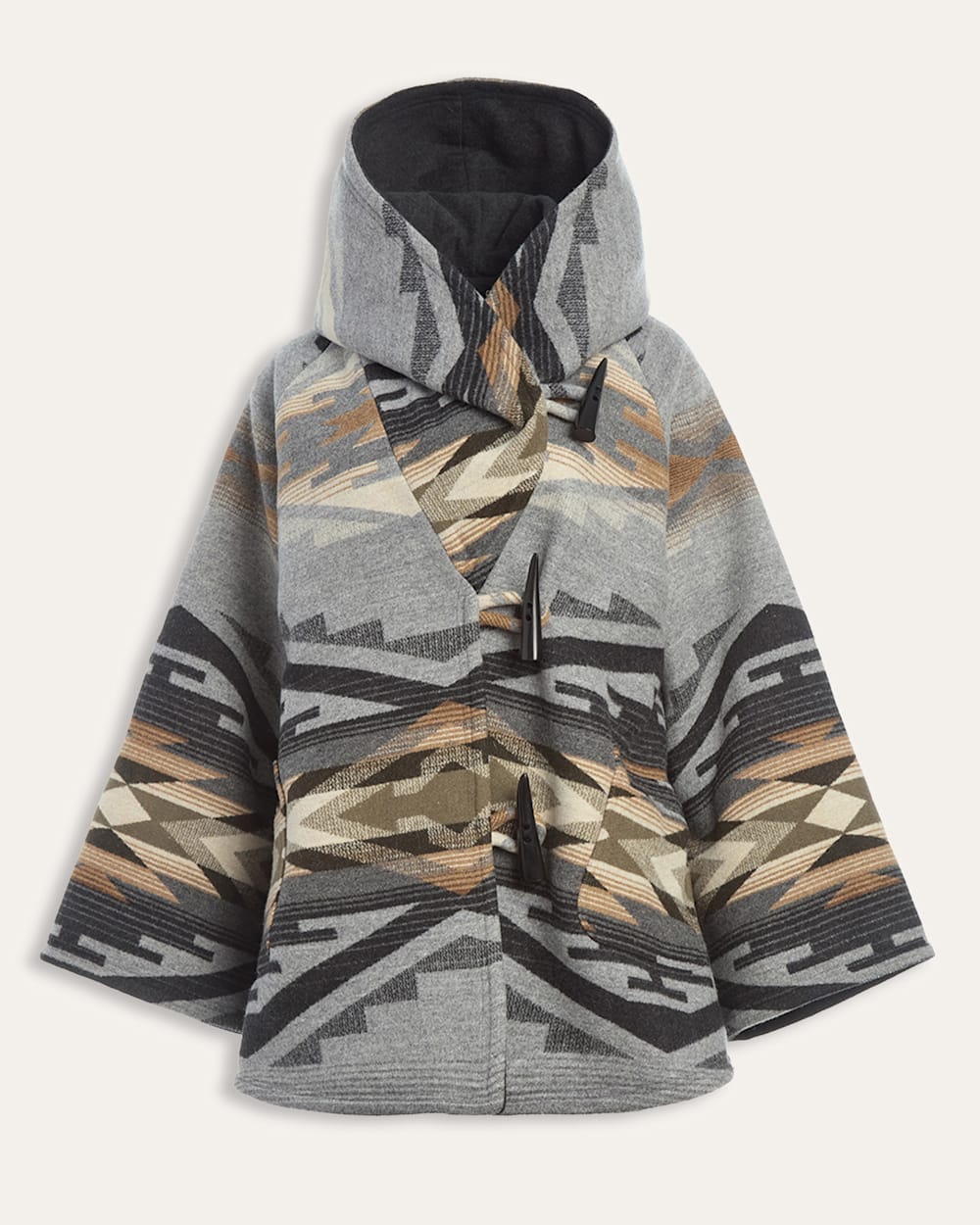 LINDSEY THORNBURG X PENDLETON BLANKET CLOAK IN TUMALO RIDGE image number 1