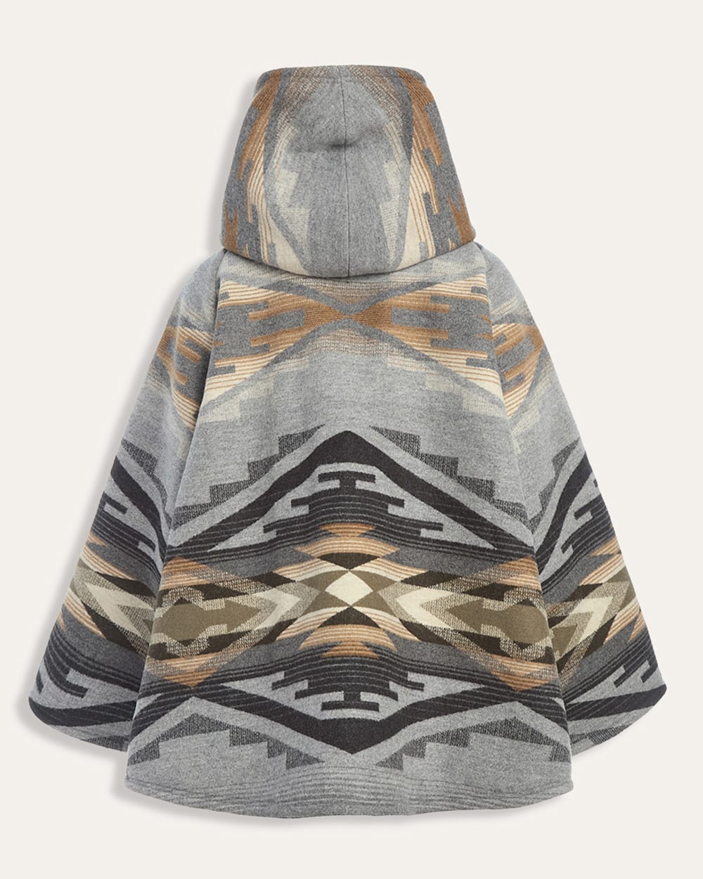 ALTERNATE VIEW OF LINDSEY THORNBURG X PENDLETON BLANKET CLOAK IN TUMALO RIDGE image number 2