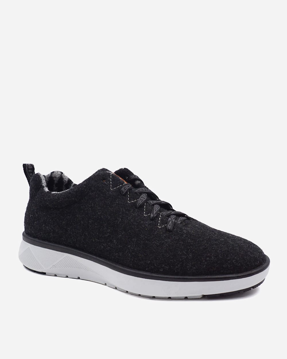 ALTERNATE VIEW OF WOMEN'S PENDLETON WOOL SNEAKERS IN CHARCOAL HEATHER image number 2