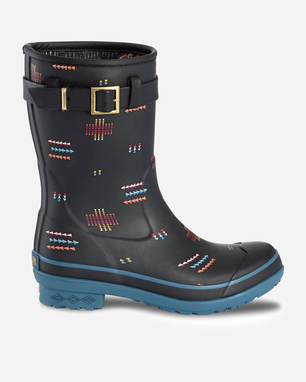 WOMEN'S GEO MIX SHORT BOOTS IN BLACK image number 1