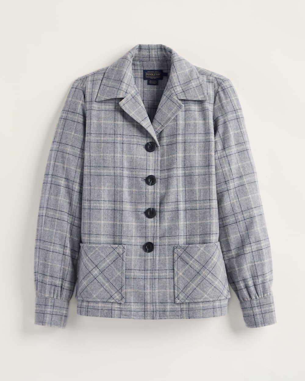 WOMEN'S LIMITED EDITION '49ER JACKET IN WINDOWPANE GREY image number 1