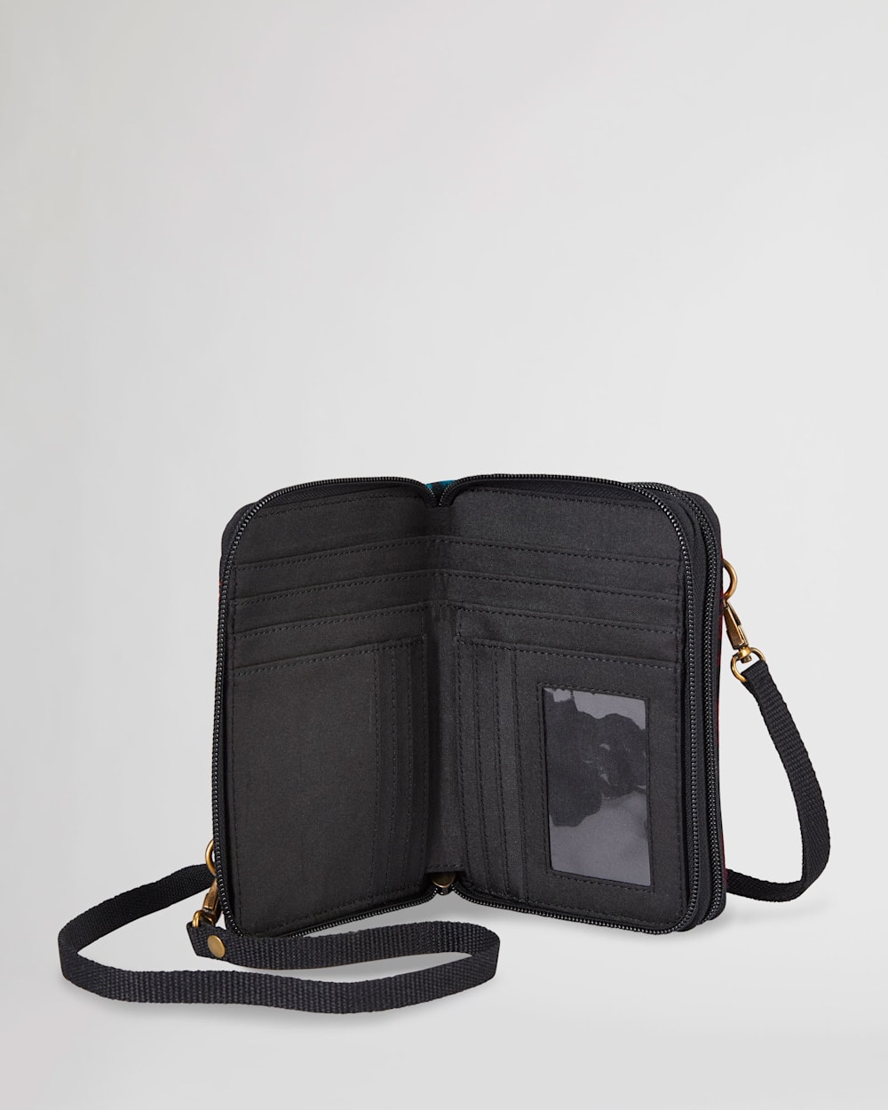 ALTERNATE VIEW OF CROSSBODY ORGANIZER IN BLACK ECHO CANYON image number 3
