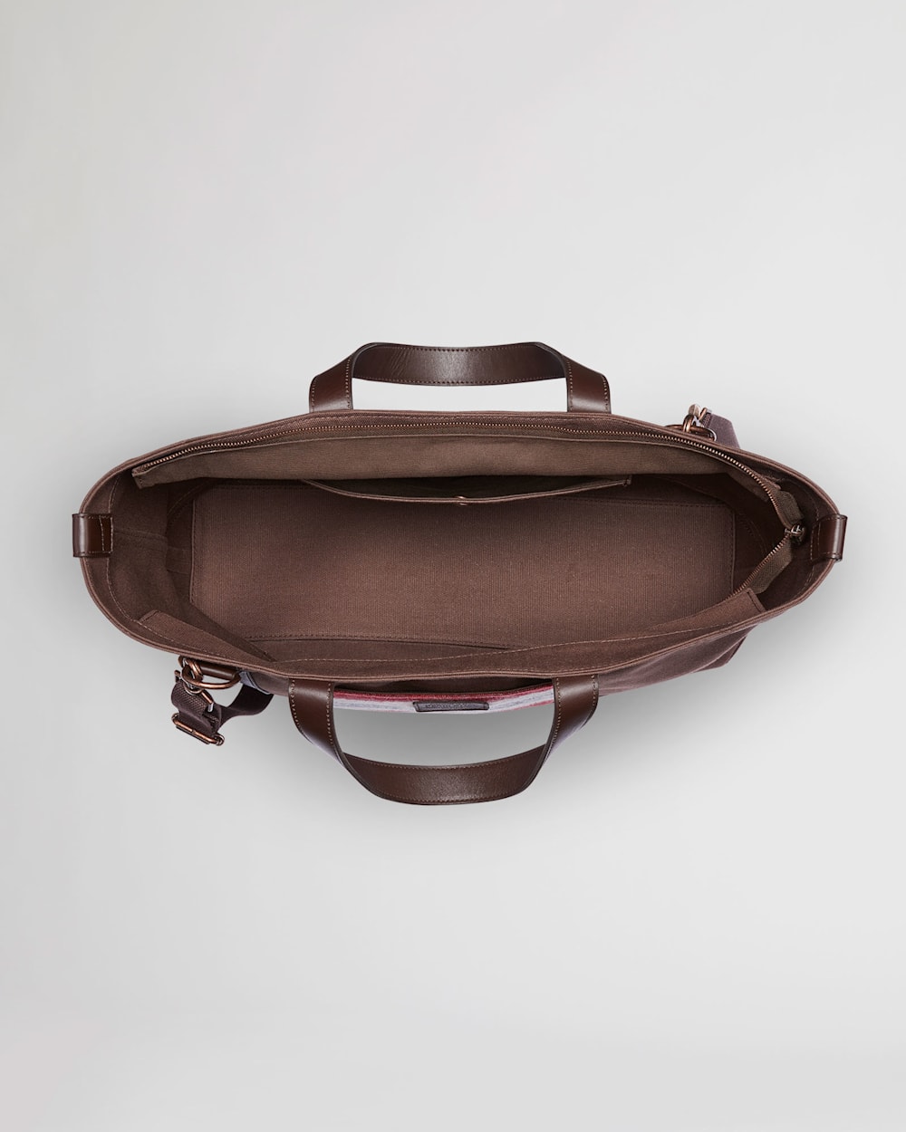 ALTERNATE VIEW OF ALAMOSA OVERNIGHT BAG IN BROWN image number 2