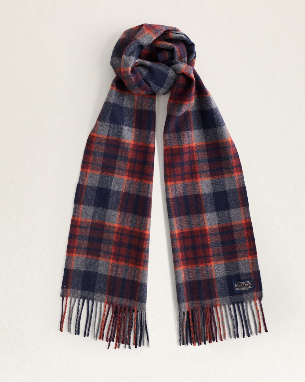 ALTERNATE VIEW OF WHISPERWOOL MUFFLER IN CEDAR image number 2