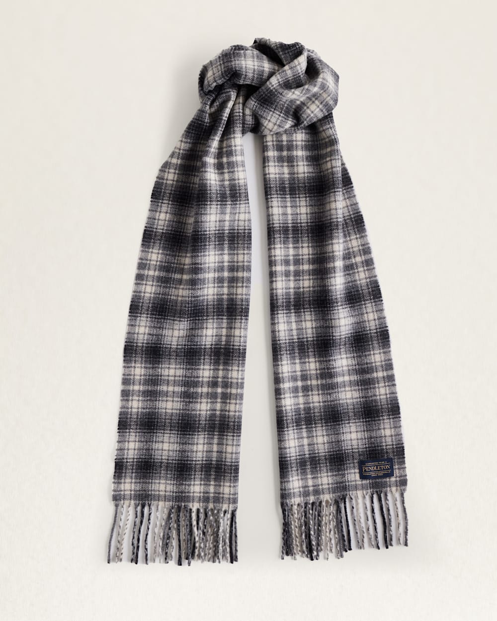 ALTERNATE VIEW OF WHISPERWOOL MUFFLER IN ASH image number 2