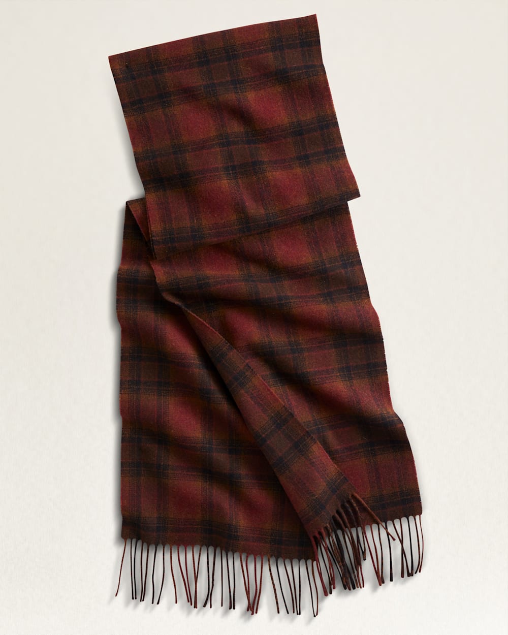 WHISPERWOOL MUFFLER IN AUTUMN PLAID image number 1