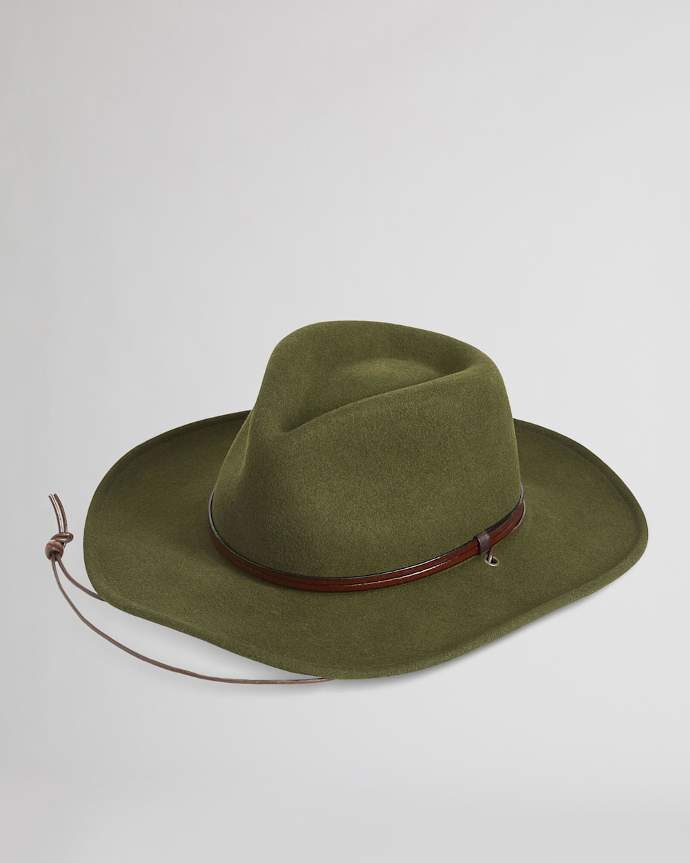 CARINA HAT IN LODEN GREEN image number 1