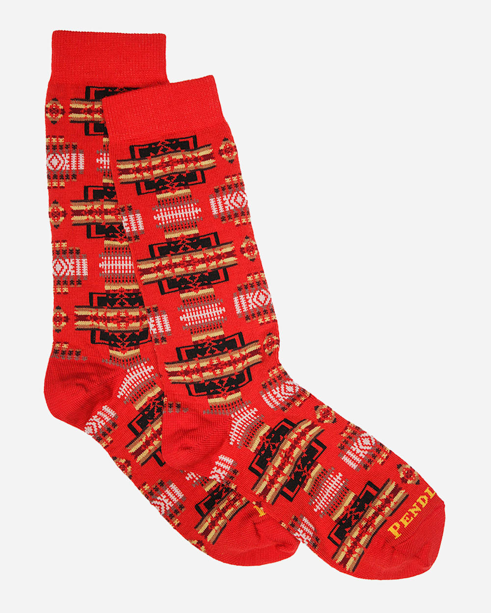 CHIEF JOSEPH CREW SOCKS IN RED image number 1