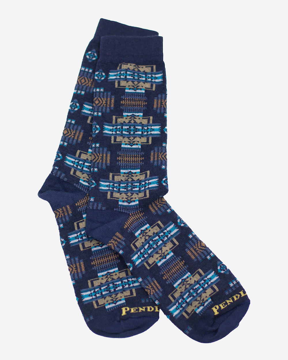 CHIEF JOSEPH CREW SOCKS IN INDIGO image number 1