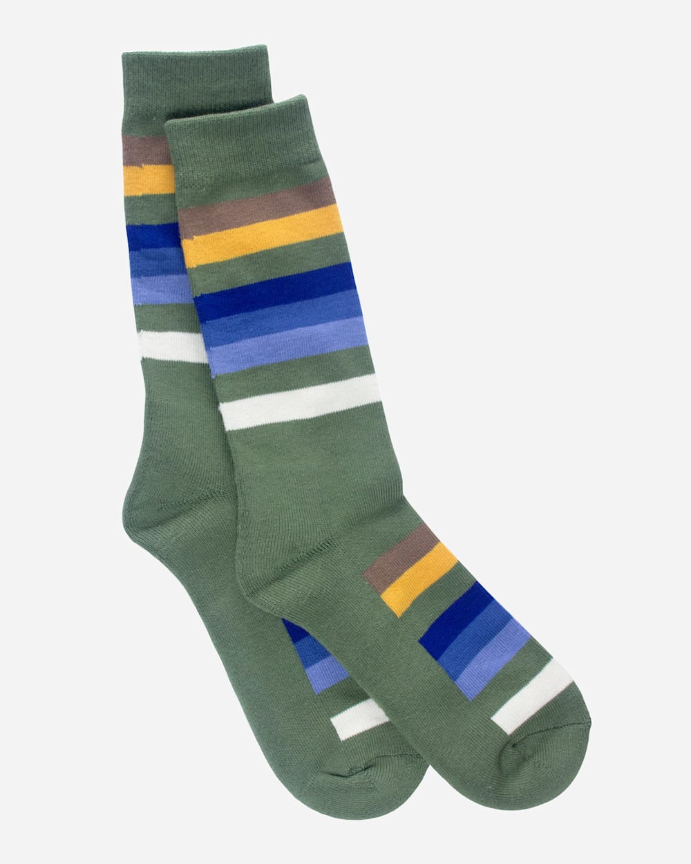 NATIONAL PARK STRIPE CREW SOCKS IN ROCKY MOUNTAIN image number 1