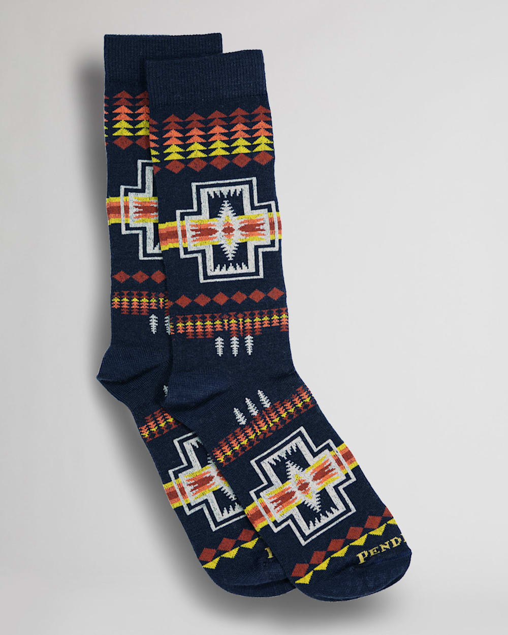 HARDING CREW SOCKS IN NAVY image number 1