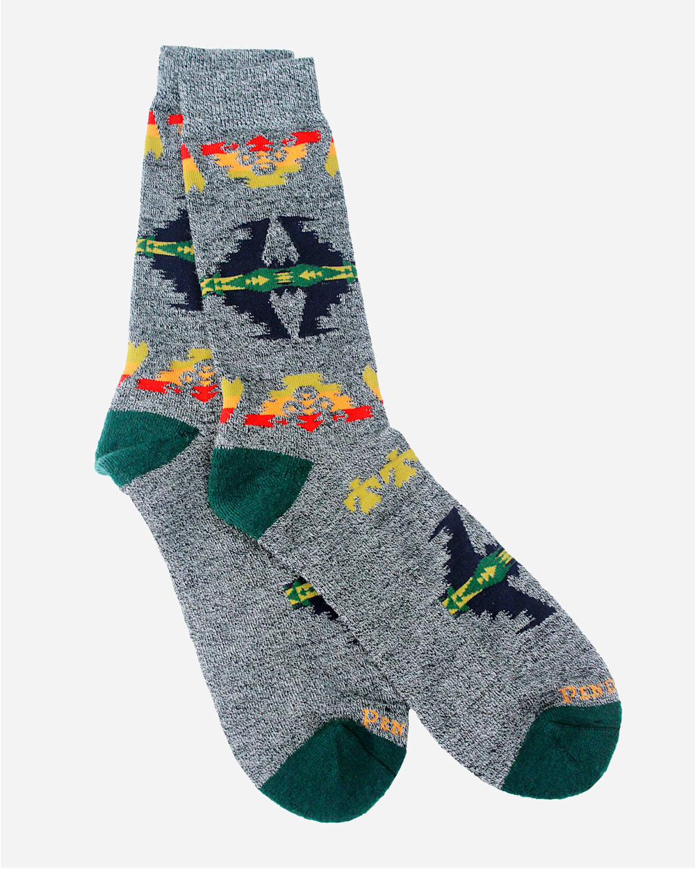 TUCSON CAMP SOCKS IN GREEN image number 1