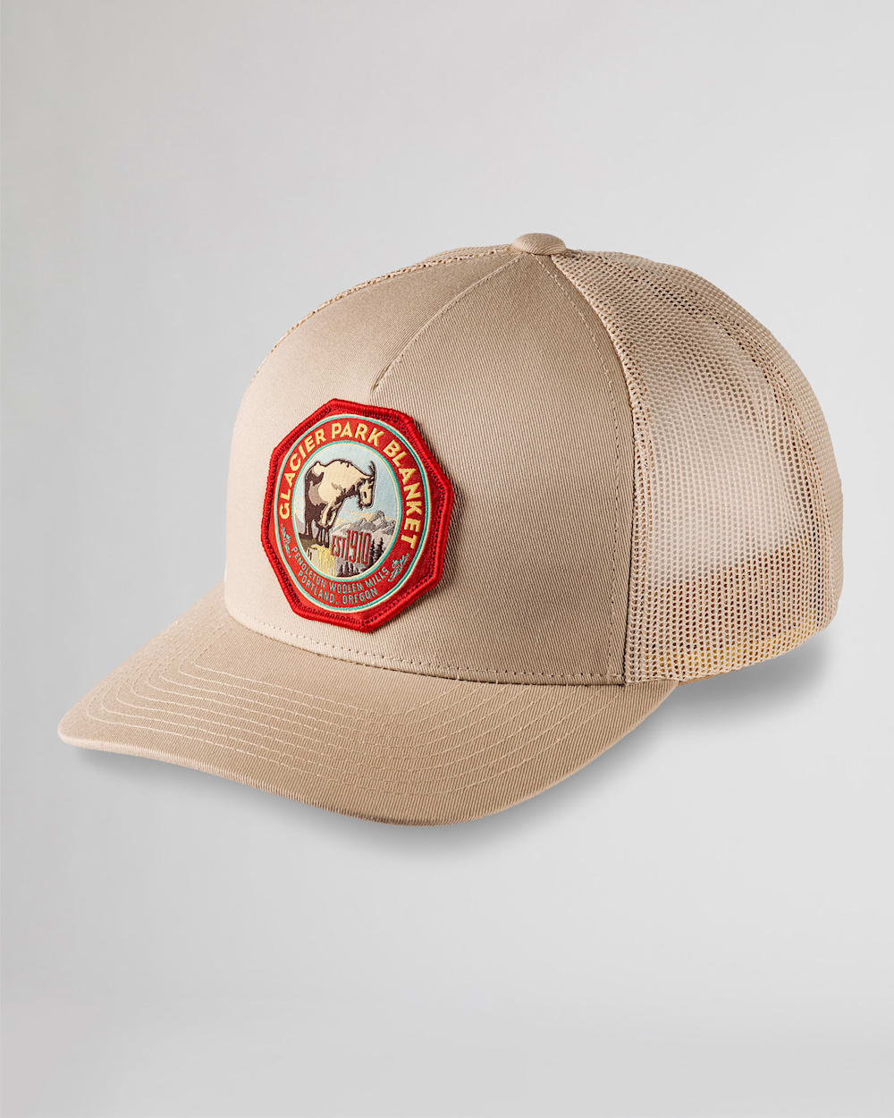 NATIONAL PARK TRUCKER HAT IN NATURAL GLACIER image number 1