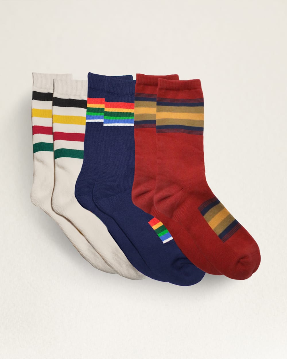 3-PACK NATIONAL PARK SOCKS GIFT BOX IN GLACIER/CRATER/ZION image number 1