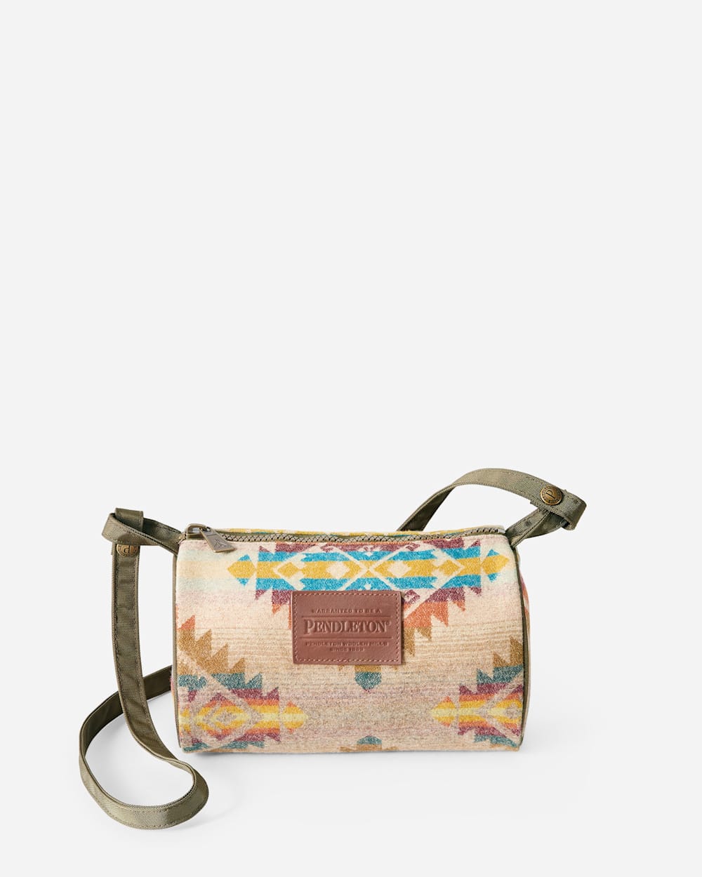 人気が高い  PENDLETON◇ミニショルダーバッグ/マルチカラー/ウール/TRAVEL ウール